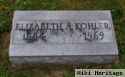 Elizabeth A Kohler