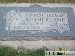 Forrest Thomas Sutherland