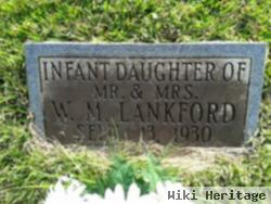 Infant Daughter Lankford