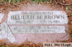 Beulah M Brown