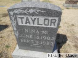 Nina M Taylor