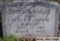 Bessie Mcknight