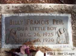 Billy Francis Peil