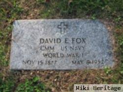 David E Fox