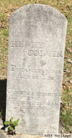 Henry Colvin