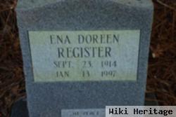 Ena Doreen Coombs Register