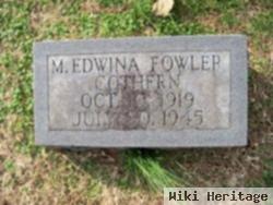 Maple Edwina Fowler Cothern