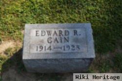 Edward R Cain