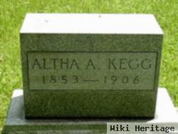 Altha A Beckwith Kegg