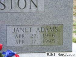 Janet Adams Johnston