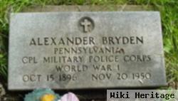 Alexander Bryden