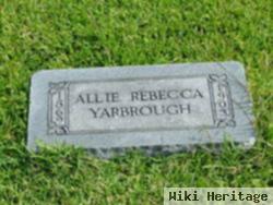 Allie Rebecca Yarbrough