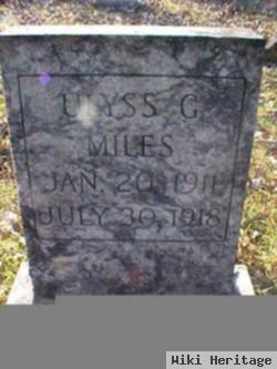 Ulyss G. Miles