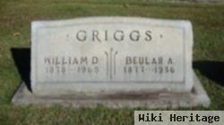 Beulah A Griggs