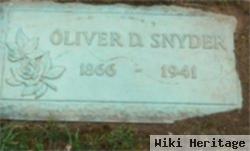 Oliver D Snyder