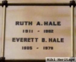 Ruth A Hale