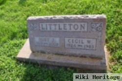 Cecil W. Littleton