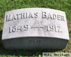 Matthias Bader