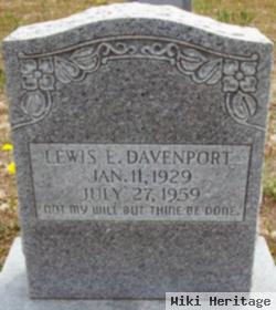 Lewis E. Davenport