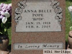 Anna Belle "dutch" Pope