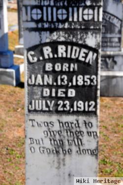 C. R. Riden