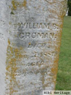 William B Croman