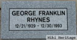 George Franklin "frank" Rhynes