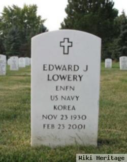 Edward J Lowery