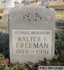 Walter F. Freeman
