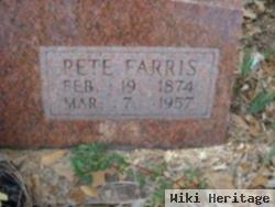 Peter Royal "pete" Farris