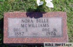 Nora Belle "kate" Pennington Mcwilliams