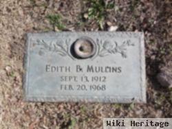 Edith B Mullins