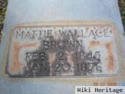 Mattie Wallace Brown
