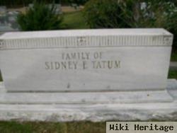 Sidney Earl Tatum