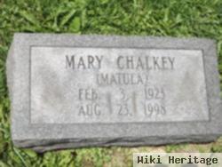 Mary Matula Chalkey