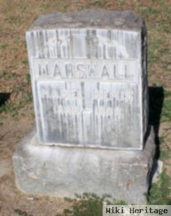 Mabel Dora Bemis Marshall