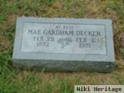 Eva Mae Gardham Decker