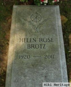 Helen Rose Pongratz Brotz