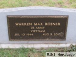 Warren Max Rosner