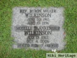 Rev Byron Miller Wilkinson