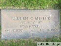 Reuben C Miller