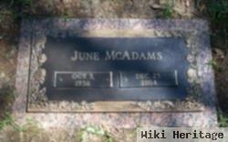 June Pederson Mcadams