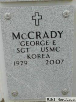 George E Mccrady