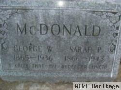 Sarah P. Mcdonald