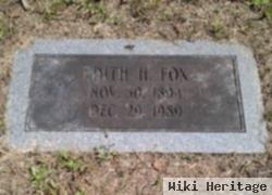 Edith H. Hutchinson Fox