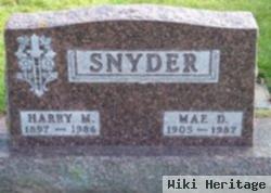 Harry M Snyder