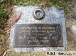 Leonard M Herrick