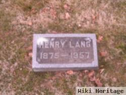 Henry Lang