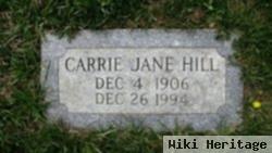 Carrie Jane Hill