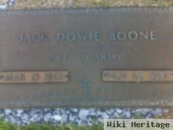 Jack Dowie Boone